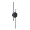 JAVA II BLACK KINKIET 1 LED