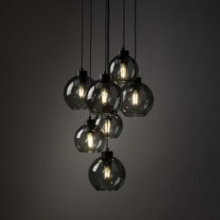 CUBUS GRAPHITE LAMPA WISZĄCA 7 KOŁO CUBUS GRAPHITE LAMPA WISZĄCA 7 KOŁO