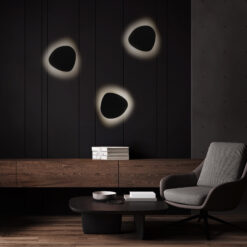 STONE BLACK KINKIET 2 STONE BLACK KINKIET 2