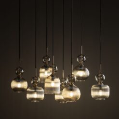 SOPHIA COGNAC LAMPA WISZĄCA 8XE14 SOPHIA COGNAC LAMPA WISZĄCA 8XE14