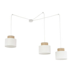 DUO WHITE JUTA LAMPA WISZACA 3 DUO WHITE JUTA LAMPA WISZACA 3