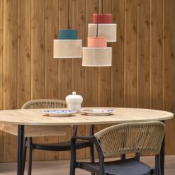 DUO JUTA MIX LAMPA WISZACA 3 KOŁO DUO JUTA MIX LAMPA WISZACA 3 KOŁO