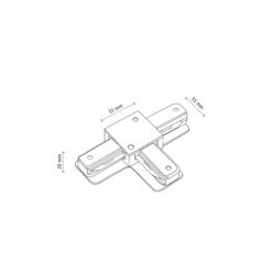 TRACER BLACK ŁĄCZNIK T TRACER BLACK ŁĄCZNIK T