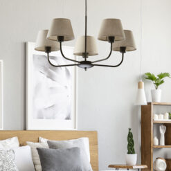 CHICAGO LINEN LAMPA WISZĄCA 5 CHICAGO LINEN LAMPA WISZĄCA 5