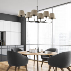 CHICAGO LINEN LAMPA SUFITOWA 6 CHICAGO LINEN LAMPA SUFITOWA 6