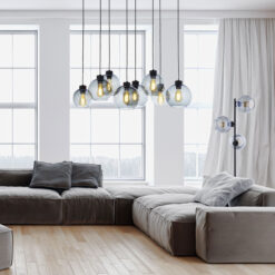 CUBUS GRAPHITE LAMPA WISZĄCA 8 CUBUS GRAPHITE LAMPA WISZĄCA 8