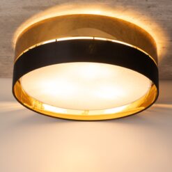 HILTON BLACK/GOLD LAMPA SUFITOWA 4  450 HILTON BLACK/GOLD LAMPA SUFITOWA 4  450