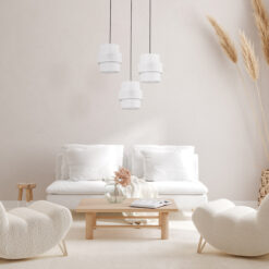 CALISTO WHITE LAMPA WISZACA 3 CALISTO WHITE LAMPA WISZACA 3