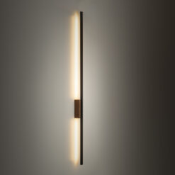FLASH WOOD ORZECH KINKIET 1 LED L FLASH WOOD ORZECH KINKIET 1 LED L