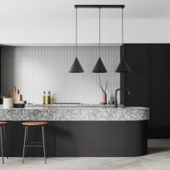 CONO BLACK LAMPA WISZĄCA L 3 LISTWA