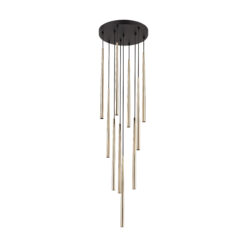 PIANO BLACK GOLD LAMPA WISZACA 10