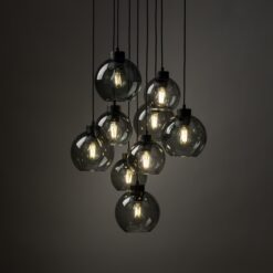 CUBUS GRAPHITE LAMPA WISZĄCA 9 KOŁO