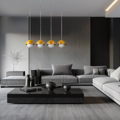 BONO OCHRA LAMPA WISZĄCA 4 LISTWA BONO OCHRA LAMPA WISZĄCA 4 LISTWA