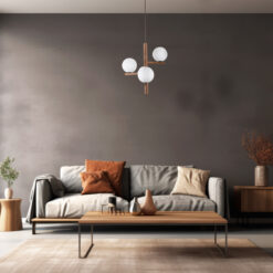 ESTERA WOOD ORZECH LAMPA WISZACA 3 ESTERA WOOD ORZECH LAMPA WISZACA 3