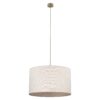 SOPHIA COGNAC WHITE LAMPA WISZACA 1XE14