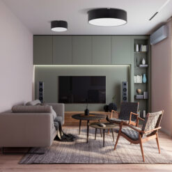 LIVO BLACK L 4XE27 IP54