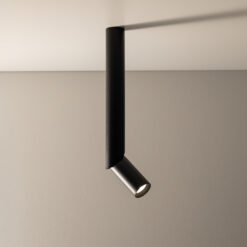 ELARIS BLACK M LAMPA SUFITOWA 1X GU10 MINI MR11