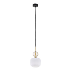 SOPHIA COGNAC WHITE LAMPA WISZACA 1XE14