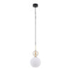 SOPHIA COGNAC WHITE LAMPA WISZACA 1XE14