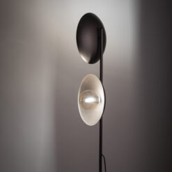 SLATE NEW BROWN GLASS LAMPA PODŁOGOWA 2XG9