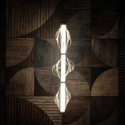 ELVA BRASS LAMPA WISZĄCA LED 22W