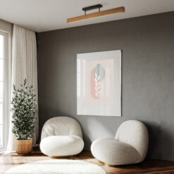 TEO LED ORZECH LAMPA SUFITOWA