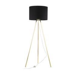 UMBERTO BLACK GOLD LAMPA PODŁOGOWA 1