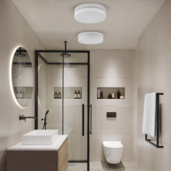 PORI WHITE PLAFON ŁAZIENKOWY 2XE27 IP 44 PORI WHITE PLAFON ŁAZIENKOWY 2XE27 IP 44