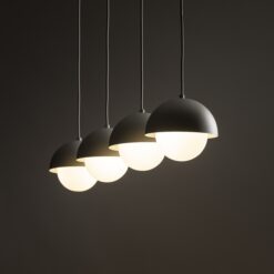 BONO BEIGE LAMPA WISZĄCA 4 LISTWA