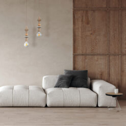 TOWER SABIA WOOD 1XE27