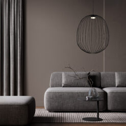 SPHERA L BLACK LAMPA WISZĄCA 1XGX53