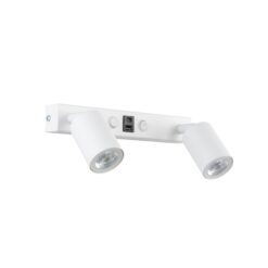 NEX WHITE KINKIET 2XGU10 / USB