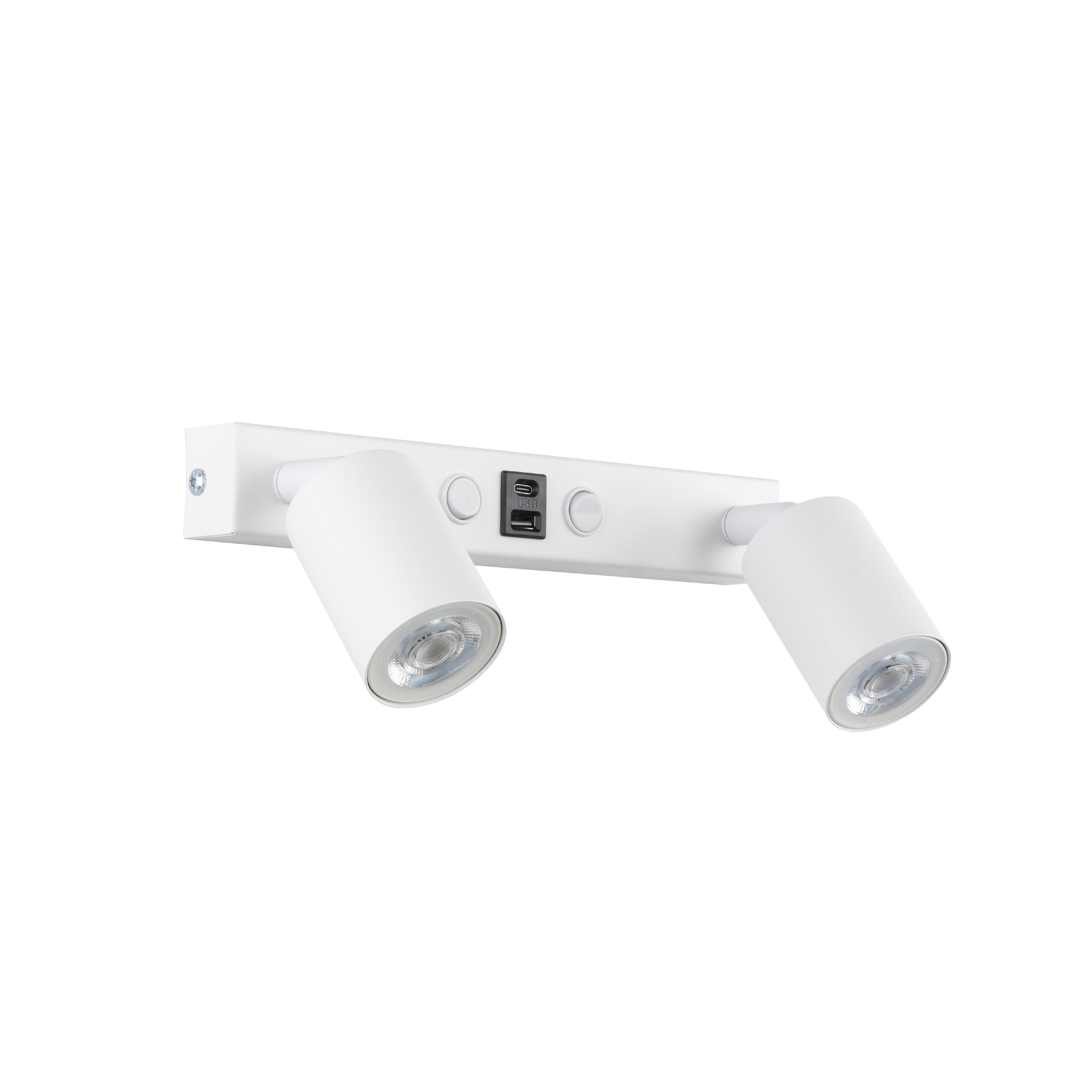 NEX WHITE KINKIET 2XGU10 / USB NEX WHITE KINKIET 2XGU10 / USB