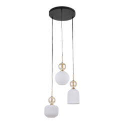 SOPHIA COGNACWHITE LAMPA WISZACA 3XE14