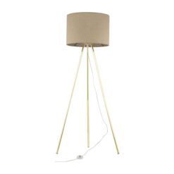 UMBERTO LINEN GOLD LAMPA PODŁOGOWA 1