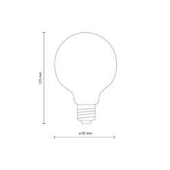 ŻARÓWKA E27 CLEAR 14 W 3000 K DIMMABLE