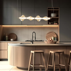 ELVA BRASS LAMPA WISZĄCA LED 30W