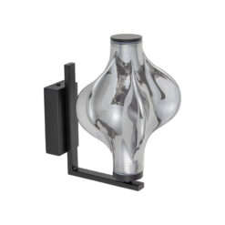 ELVA BLACK KINKIET LED 8W