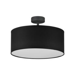 RONDO BLACK LAMPA SUFITOWA 4  450