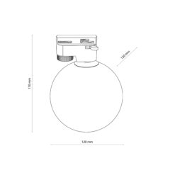 TRACER BLACK AMBER GLASS 1 G9