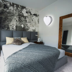 HEART GRAY LAMPA SUFITOWA 2