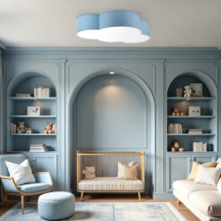 CLOUD NIEBIESKI PASTELOWY LAMPA SUFITOWA 4