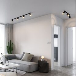 AMIS BLACK  3XGU10 PODTYNKOWY