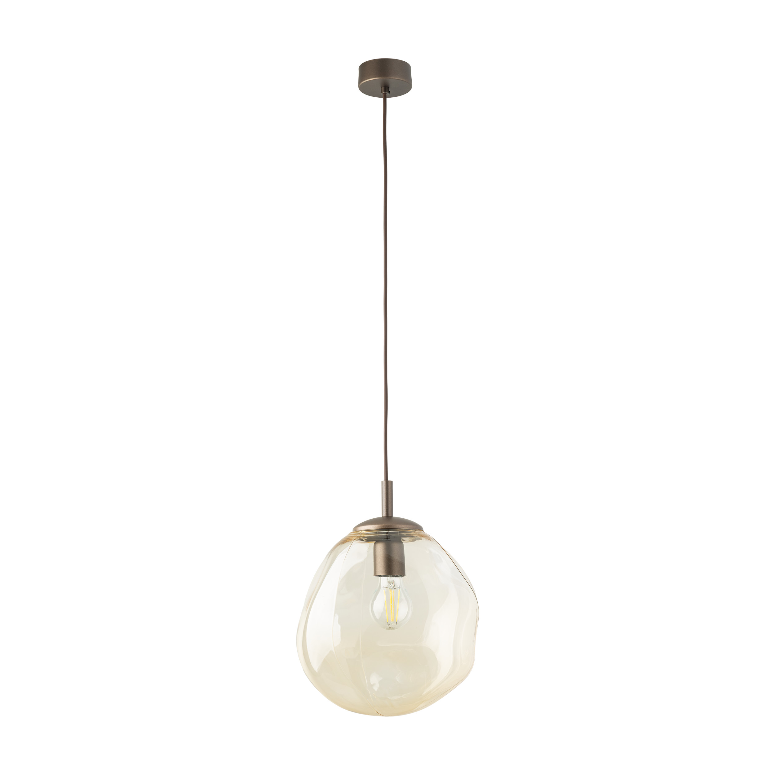 LAVA M BROWN LAMPA WISZĄCA 1XE27 LAVA M BROWN LAMPA WISZĄCA 1XE27