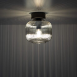 SALVIA BROWN LAMPA SUFITOWA 1XE14