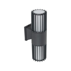 RIBO GRAY KINKIET IP54 2XE27