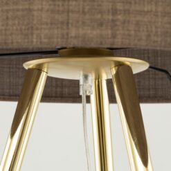 UMBERTO BROWN GOLD LAMPA PODŁOGOWA 1