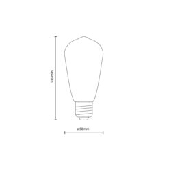 ŻARÓWKA E27 CLEAR 10 W 3000 K DIMMABLE