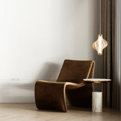 ELVA BRASS LAMPA WISZĄCA LED 8W