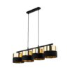 HILTON BLACK/GOLD LAMPA SUFITOWA 4